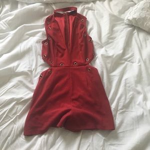 Red Jumpsuit/Romper